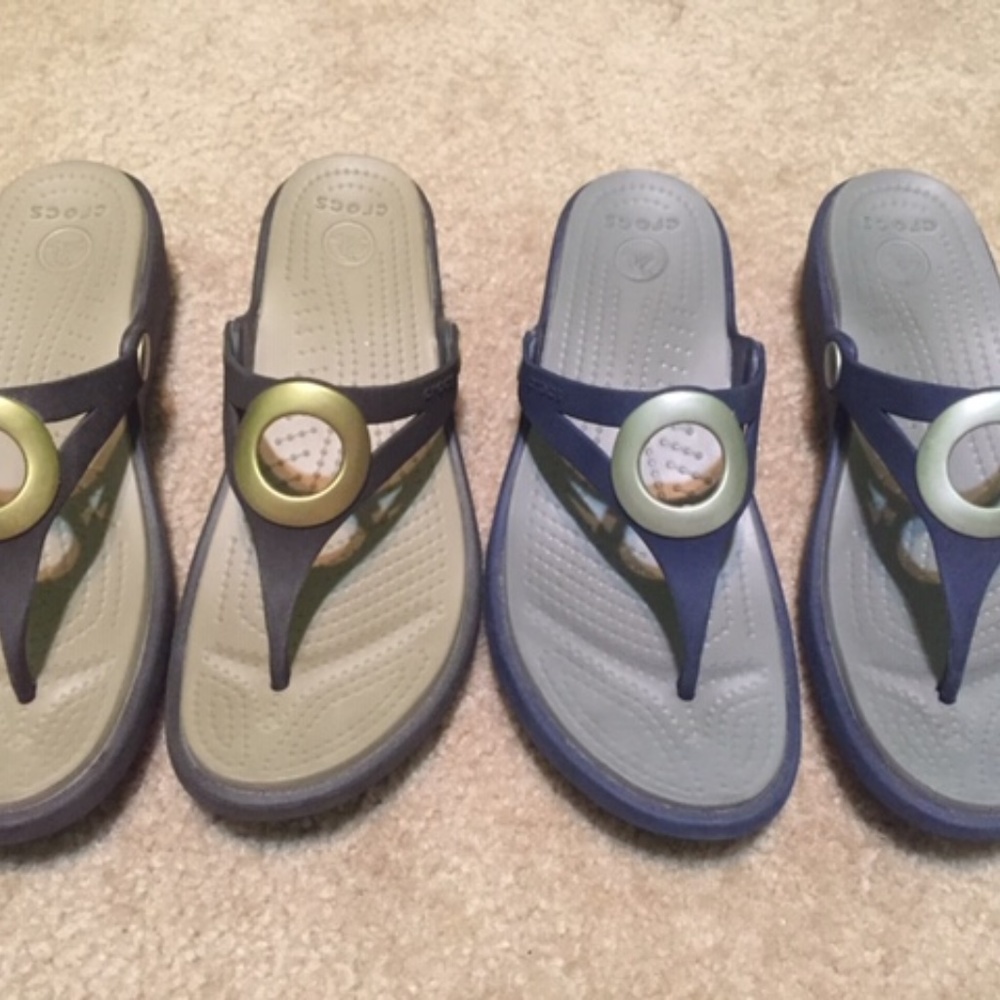 Crocs 2 pair  - Size 8